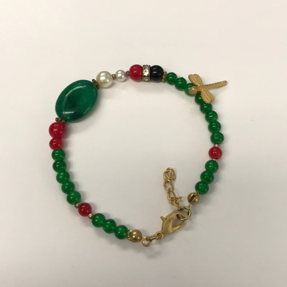 Beaded Charm Bracelet